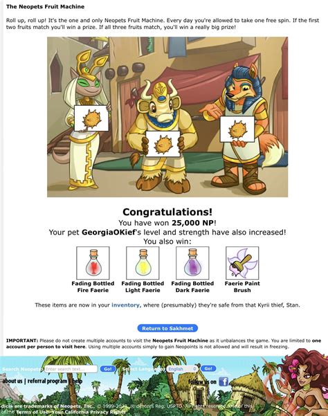 fruit machine neopets|Neopets .
